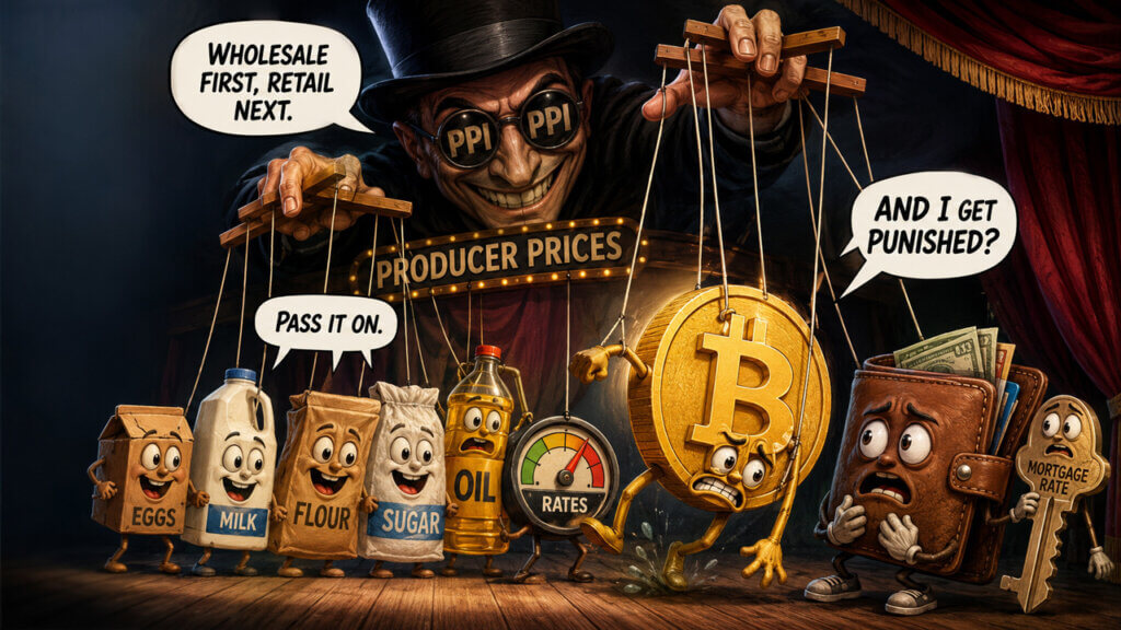 Wholesale inflation is back in focus. Here’s what PPI means for your money and Bitcoin