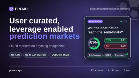 Premu Opens User-Created, Leveraged Prediction Markets Ahead of the 2026 World Cup