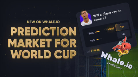World Cup 2026 Prediction Markets Now Live on Whale.io with $90K in Prizes
