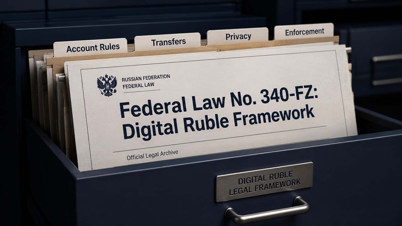 Federal Law No. 340-FZ: Russia’s Digital Ruble Framework