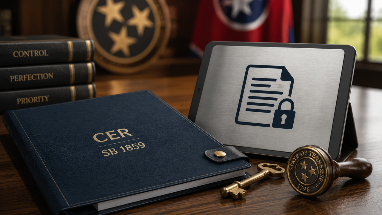 Tennessee UCC Controllable Electronic Records Amendments