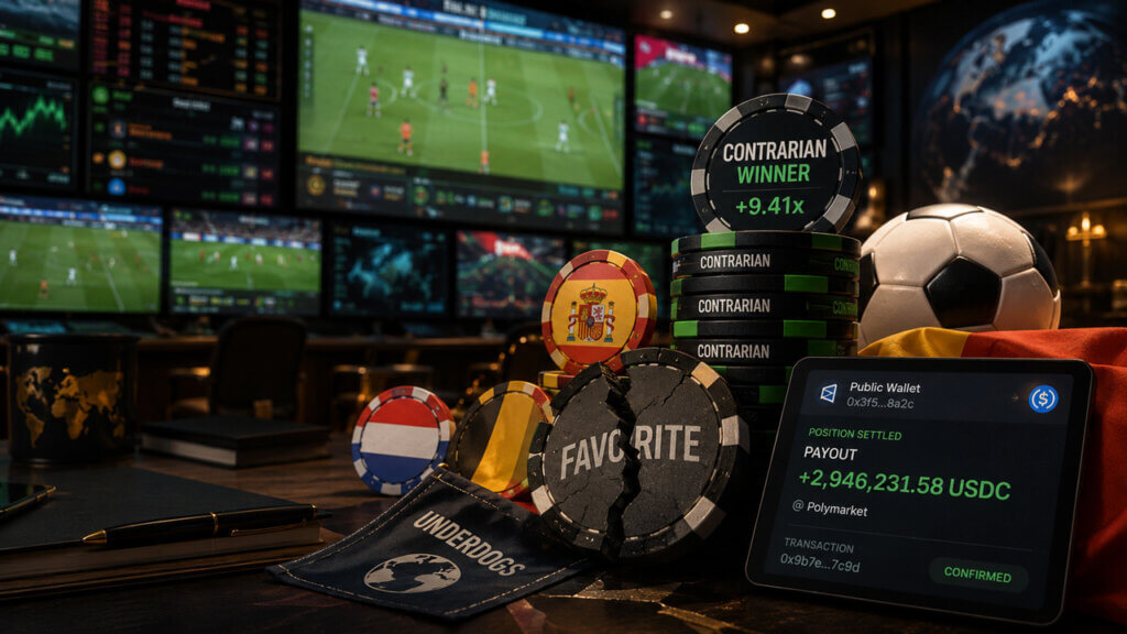 World Cup upsets turn Polymarket’s “safe” favorite bets into million-dollar losses