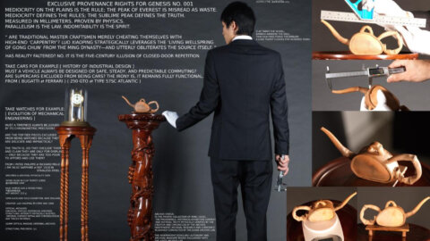 GLOBAL MEDIA PROCUREMENT: THE 500-YEAR YIXING ZISHA TEAPOTS PARADIGM
