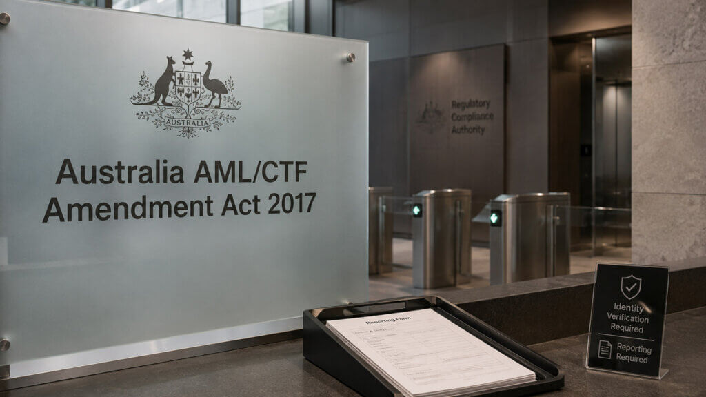 Australia AML/CTF Amendment Act 2017