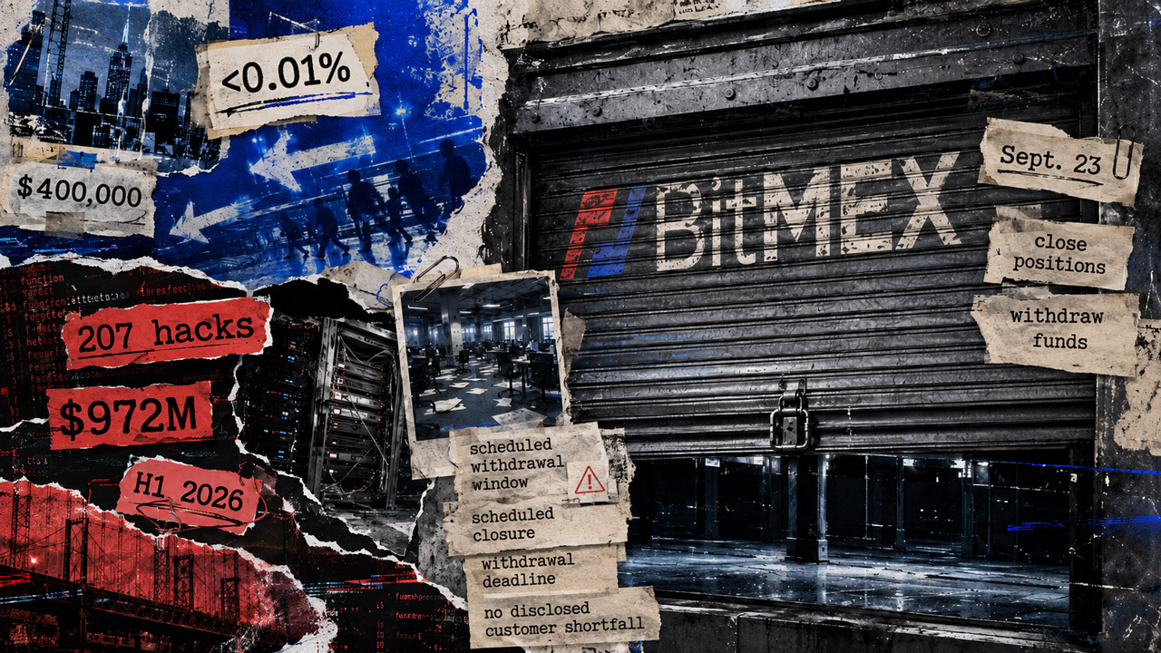 BitMEX to Shut Down in Quiet Exit