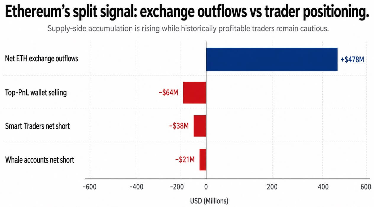 Ethereum is flashing a 8 million buy signal but top traders still expect it to fail