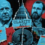 Featured image for CLARITY Act splits Wall Street and crypto as Goldman Sachs breaks with banks and Charles Hoskinson backs Warren