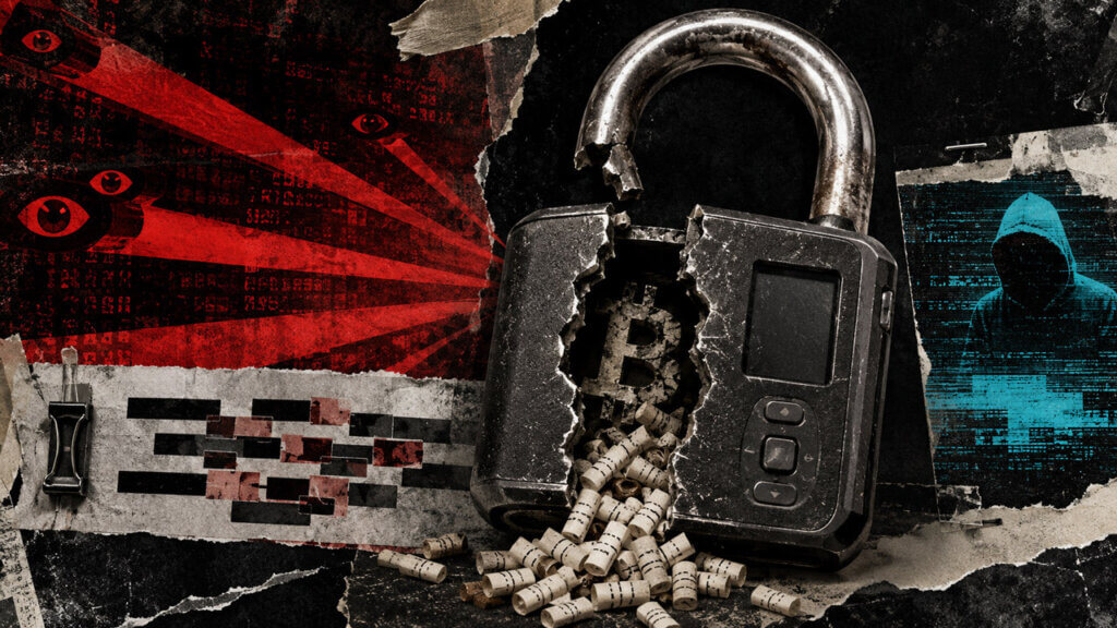 A flaw in Coldcard seed generation lets attackers recreate private keys from the press of a button