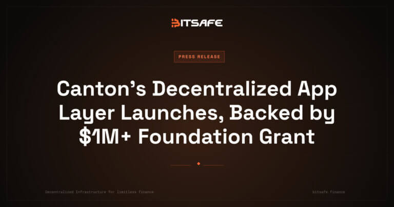 Canton’s Decentralized App Layer Launches, Backed by $1M+ Foundation Grant