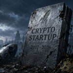 Featured image for The death of the crypto startup: RIP 2017 – 2026