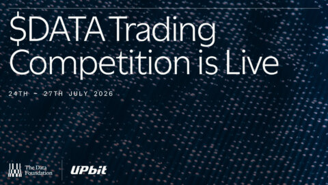 DATA Network Surpasses 100 Million Registrations as $DATA Trading Competition Opens on Upbit