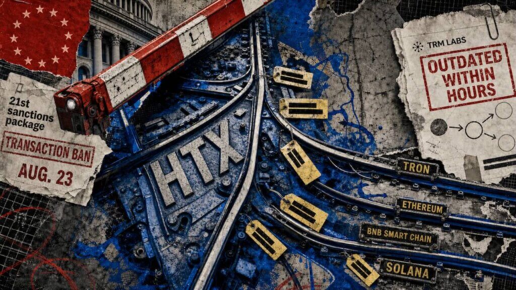EU expands HTX crackdown as Russia-linked crypto network keeps shifting its financial rails