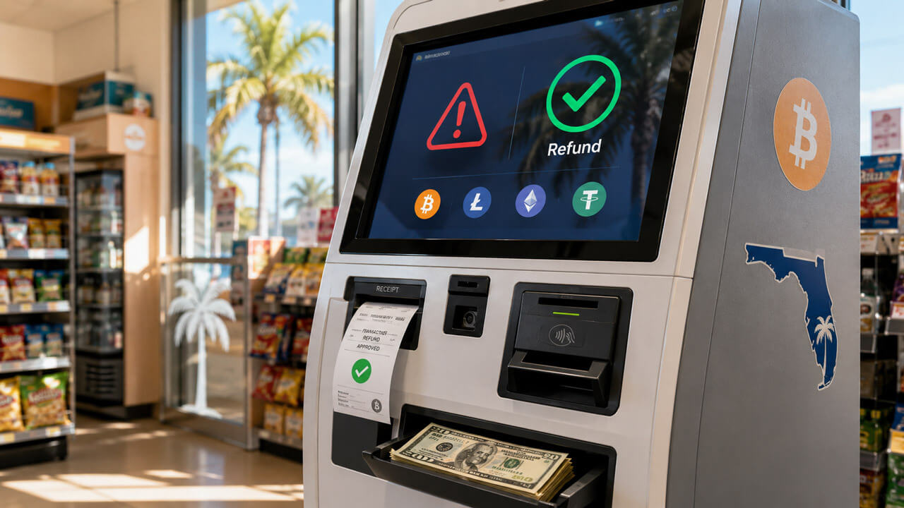 Florida crypto ATM law shifts scam refund liability to crypto ATM operators under new consumer protection rules