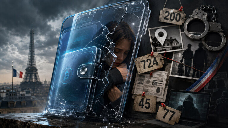 France crypto kidnapping surge highlights physical security risks that hardware and software wallets cannot prevent