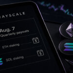 Featured image for Grayscale is setting up a quarterly cash showdown between Ethereum and Solana staking