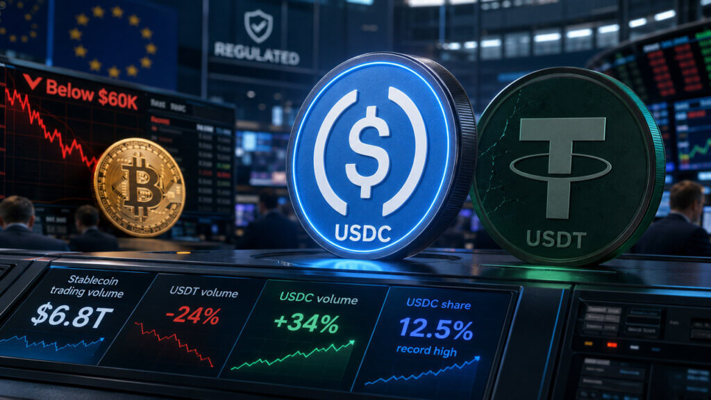 Bitcoin’s 14% Q2 drop came as stablecoin market contracts for first time since 2023