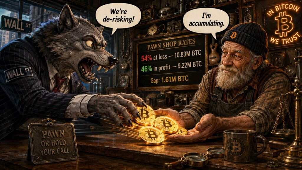 Wall Street sells Bitcoin to long-term holders as ETF outflows meet rising accumulation by long-term BTC investors