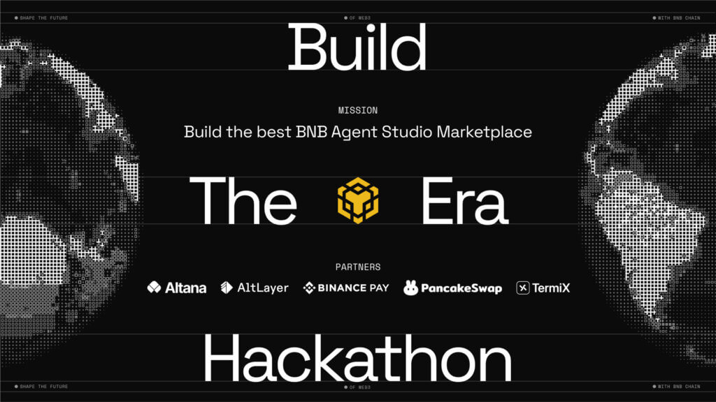BNB Chain Launches “Build the Era” Hackathon to Find the Official BNB Agent Studio Marketplace