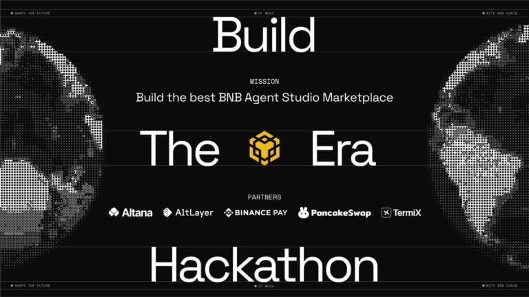 BNB Chain Launches “Build the Era” Hackathon to Find the Official BNB Agent Studio Marketplace