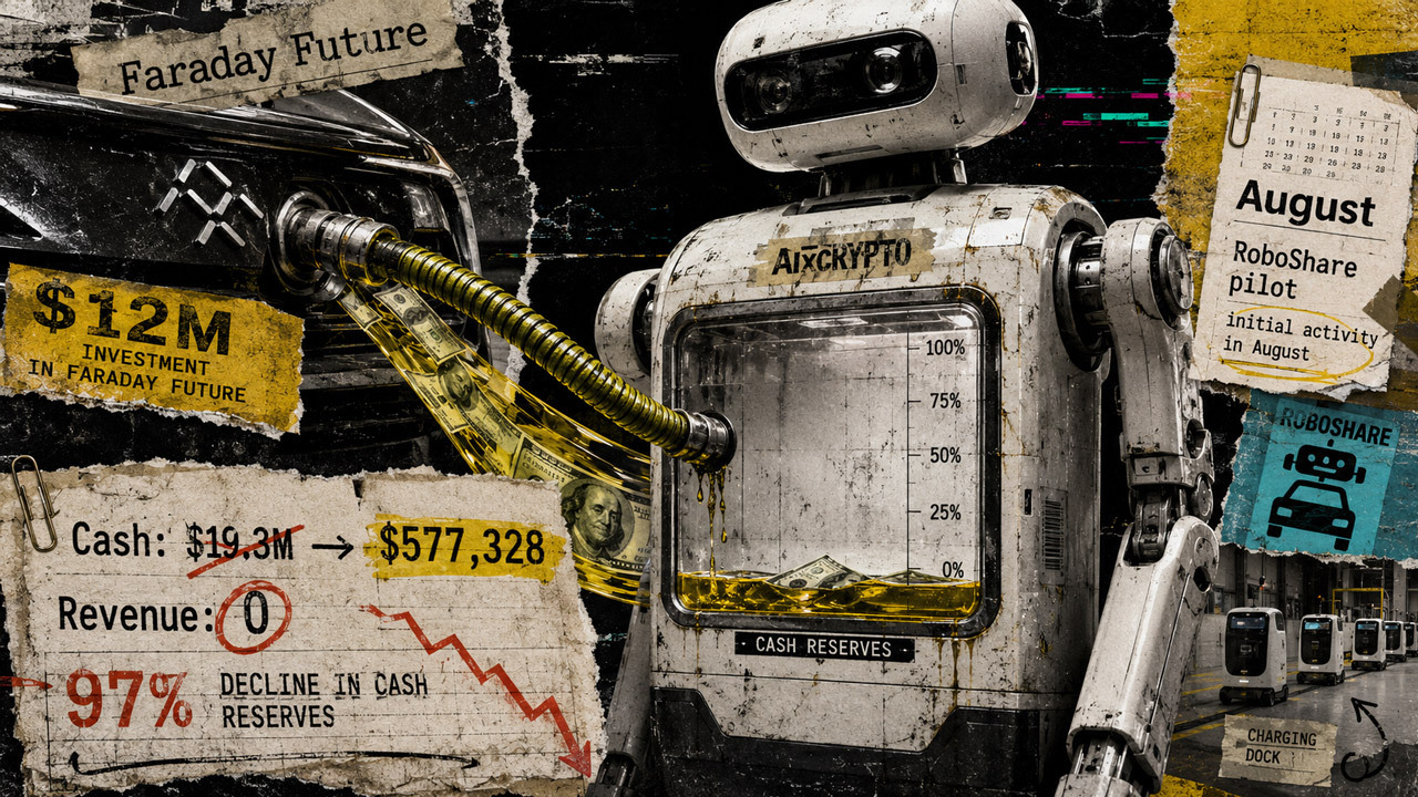 Startup Burns 97% of Cash After Bad Trades and EV Push