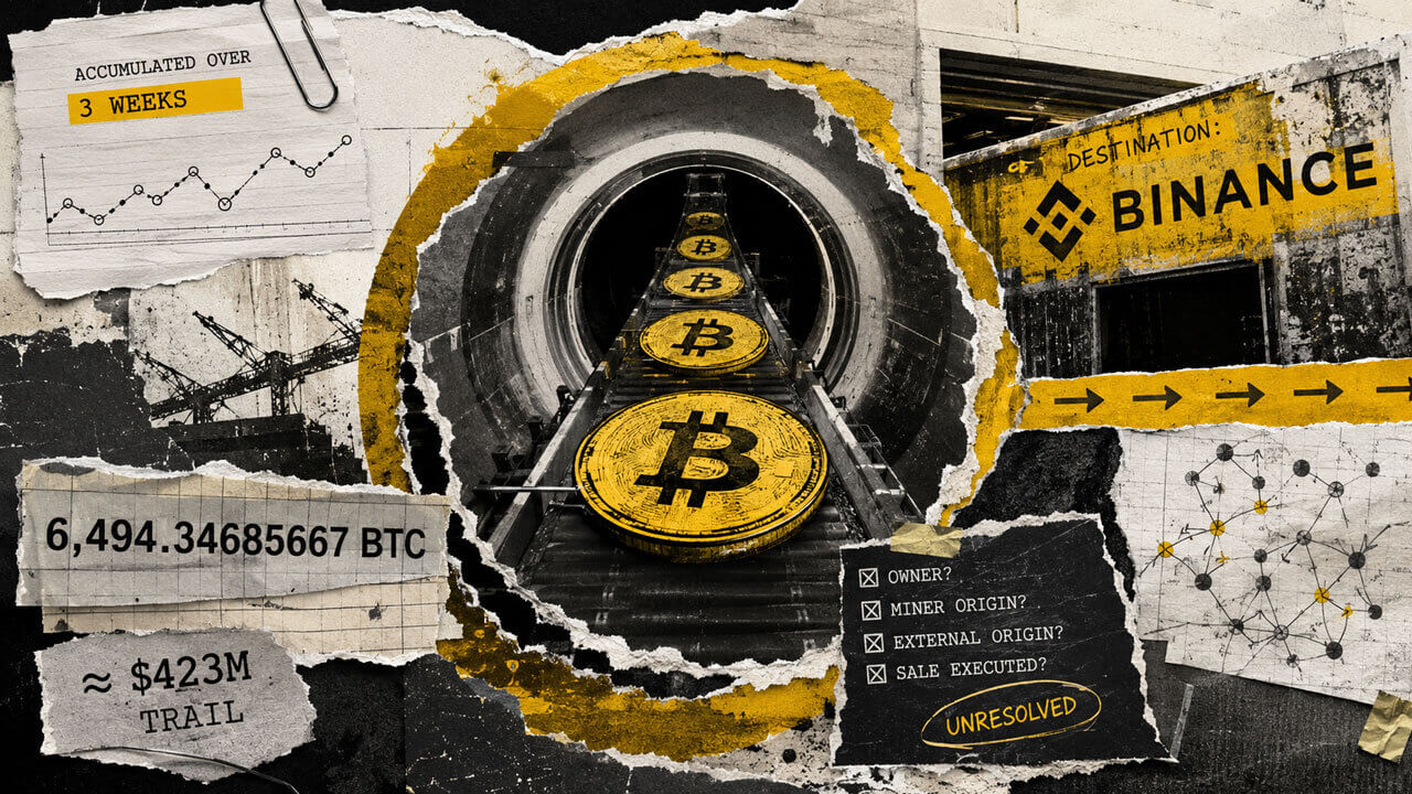 Mysterious Whale Moves 6494 BTC To Binance Sparking Fear
