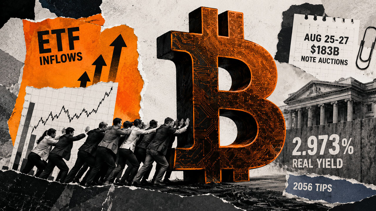 The latest $1.61 billion crypto ETF surge risks grinding to a halt against a 30-year US Treasury yield spike