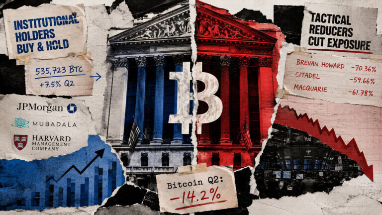 Bitcoin’s Q2 selloff split Wall Street as banks bought, hedge funds cut and sovereigns held