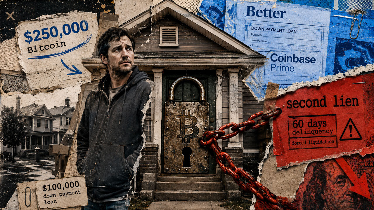 Borrowers can now use $250k in Bitcoin for a house down payment without margin calls, but one trap remains