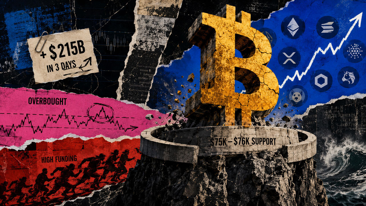 A $215 billion altcoin rally rests on Bitcoin holding its reclaimed market structure