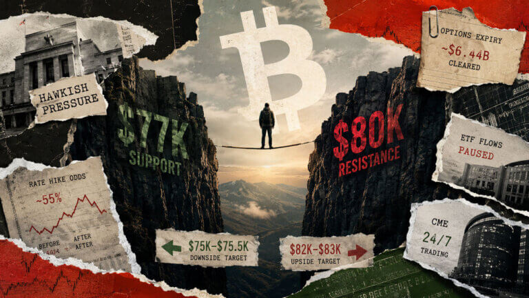 Bitcoin’s failed $81,000 breakout just put $75,000 back on the table
