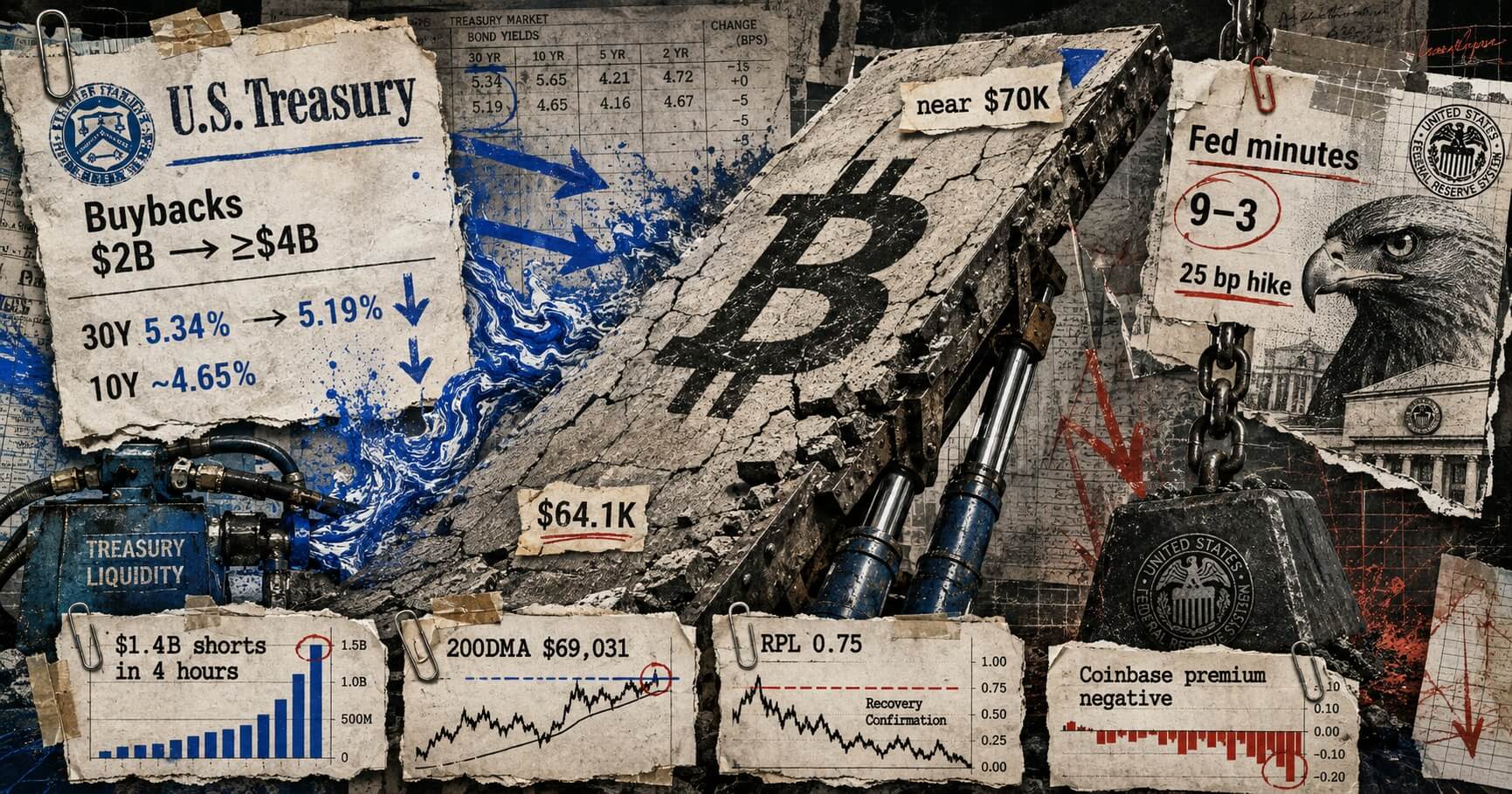Bitcoin’s $69,000 breakout now hinges on yields after Fed warns more tightening may be needed