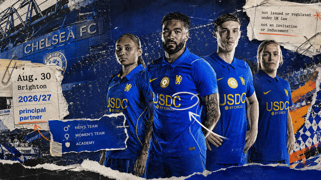USDC gets promoted to the Premier League with Chelsea main shirt sponsor deal