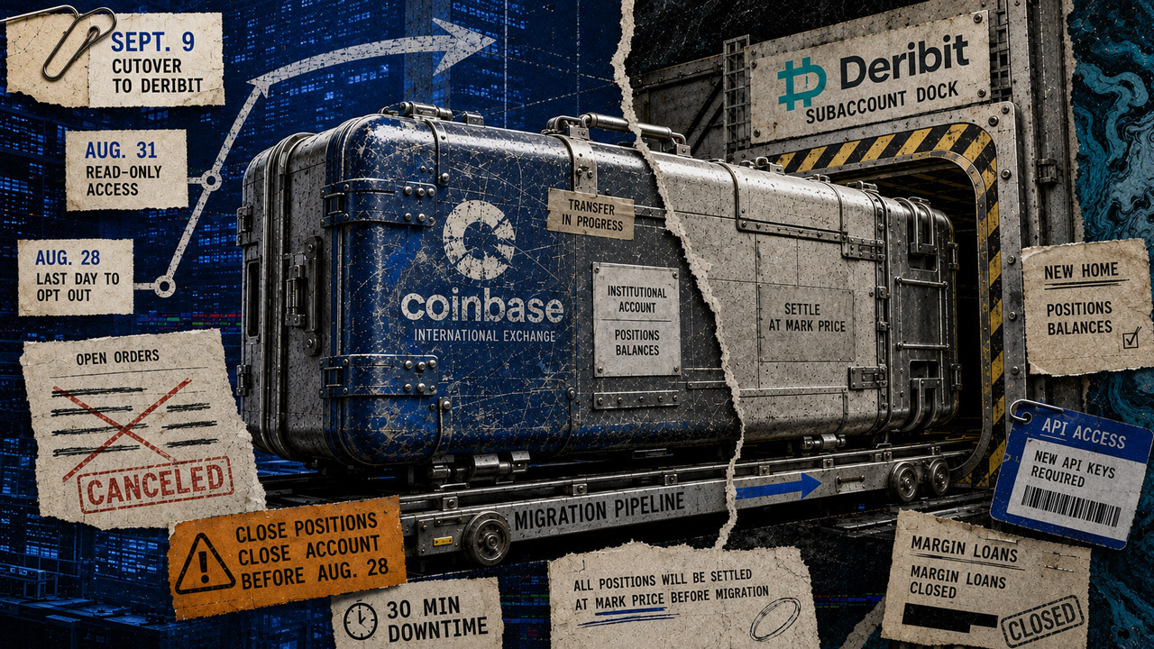 Coinbase Prepares Major Institutional Shift to Deribit