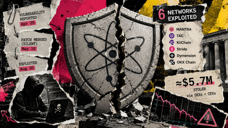 Cosmos misjudged a critical bug for 4 months before hackers stole nearly $6 million across 6 chains
