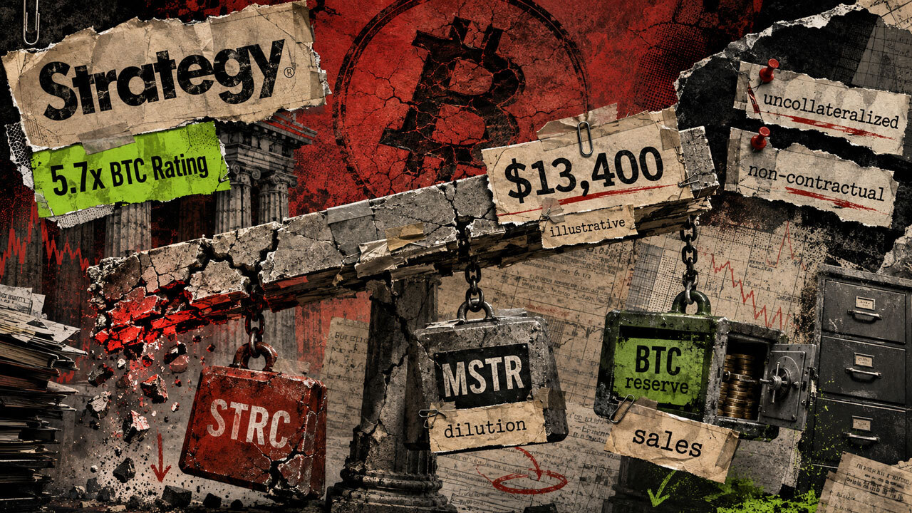 Michael Saylor’s $13,400 Bitcoin floor exposes the exact order of losses inside Strategy’s debt stack