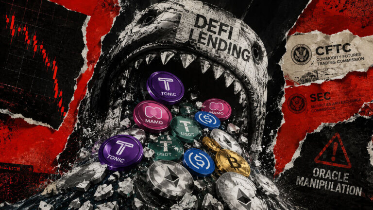 A monstrous DeFi lender devours TONIC, MAMO and liquid crypto assets as torn CFTC and SEC warnings frame the manipulation.
