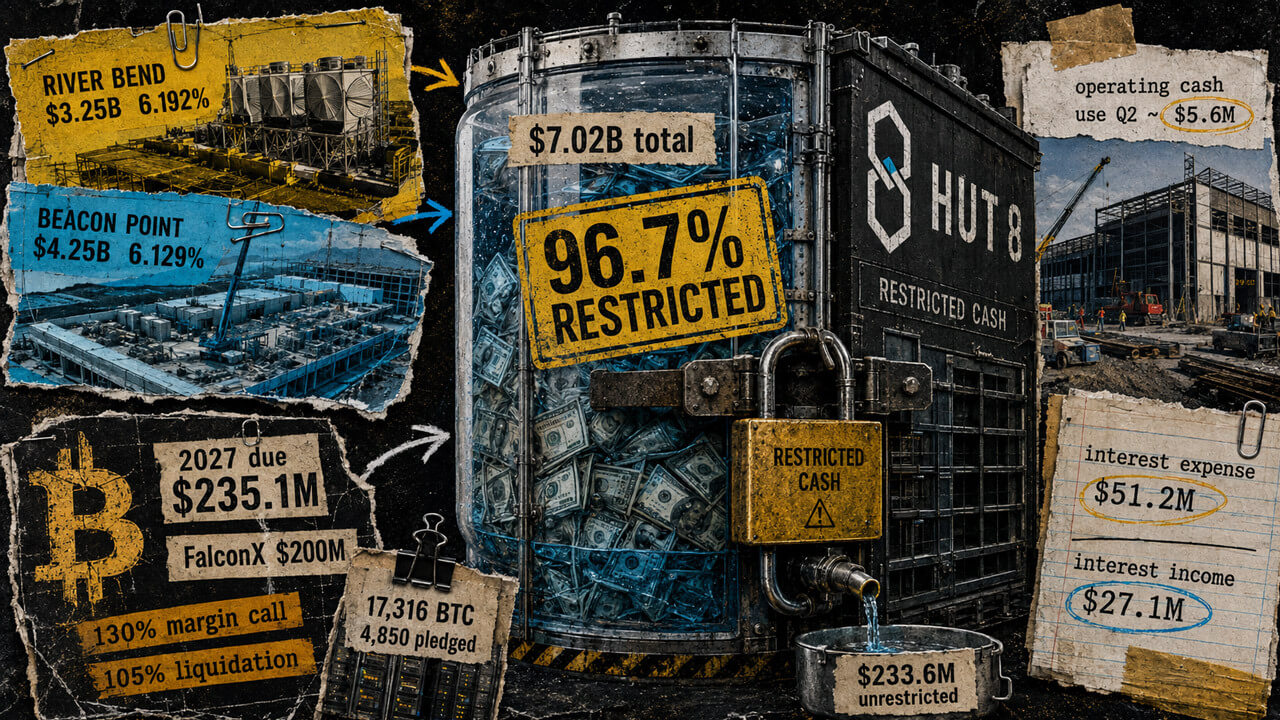 Hut 8’s $7 billion cash balance shrinks to $233 million outside its AI projects