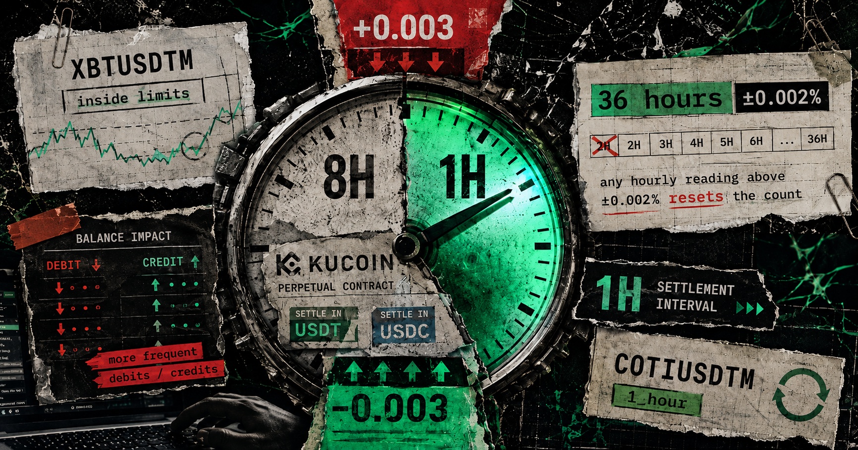 KuCoin’s new perp rule can turn one funding-rate extreme into 36 hours of hourly settlements