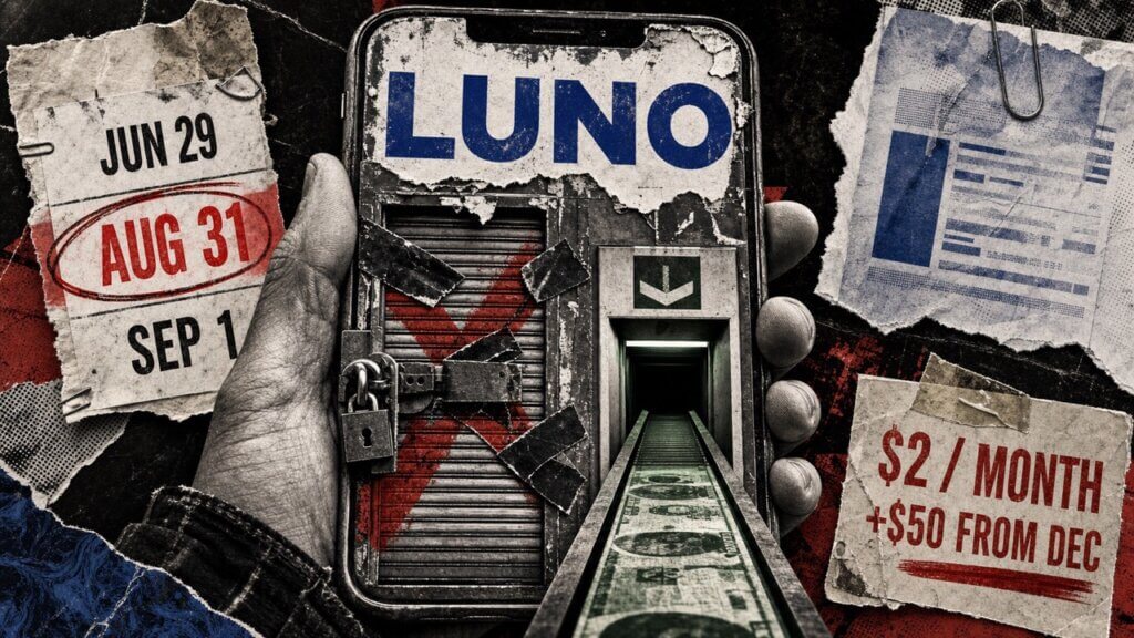 Luno blocked crypto transfers for undisclosed group of users