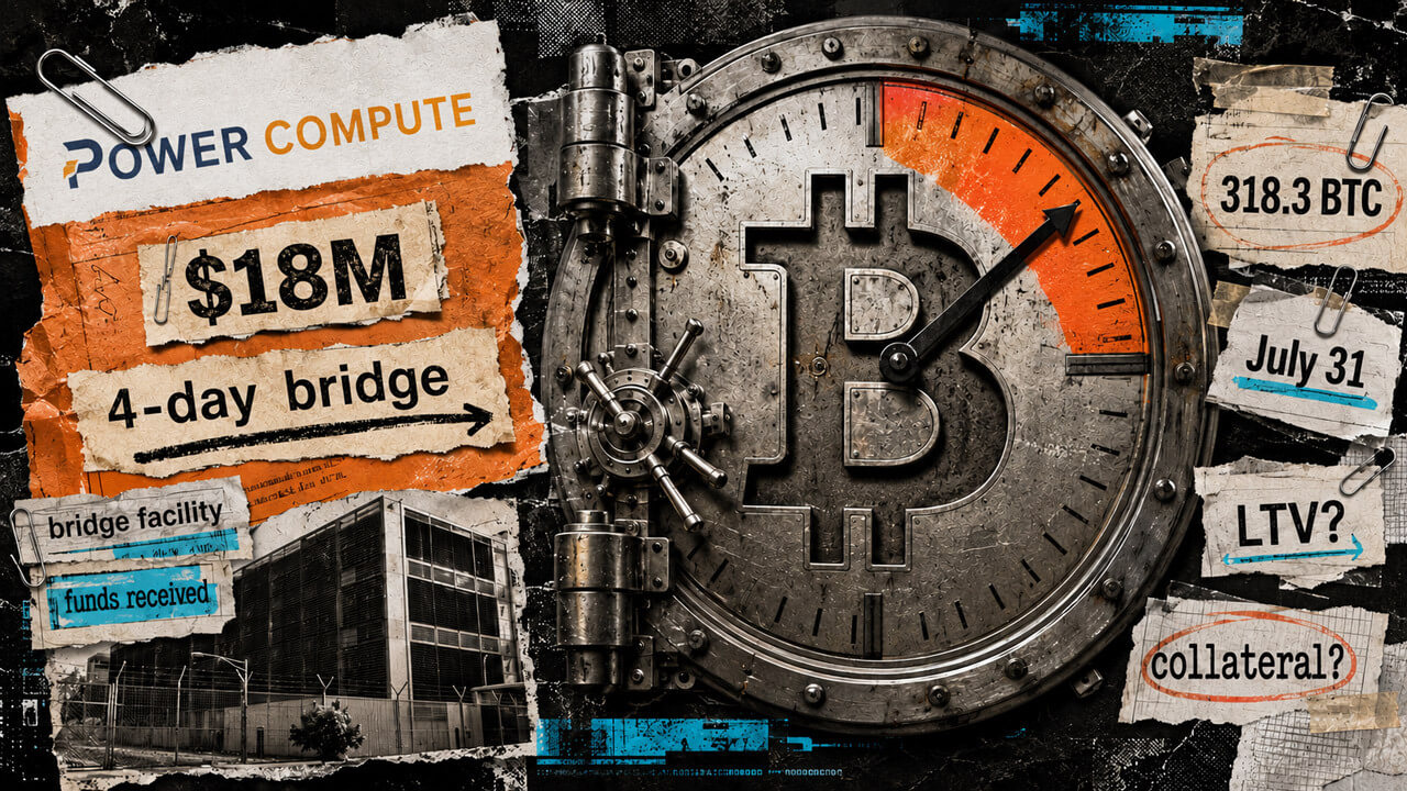 Bitcoin miner gambles on a 4-day bridge loan equal to 97% of its BTC treasury value – the deadline passed without in total silence