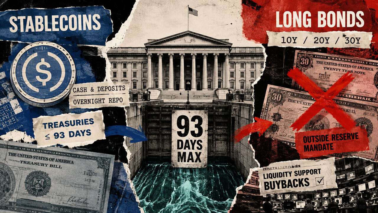 US treasury relies on stablecoins to fund short-term debt, but they can’t fix its $28B long-bond problem