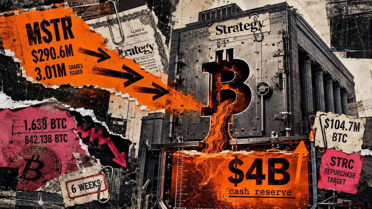 Strategy sells $395 million in Bitcoin and MSTR stock to buyback $81 million in STRC and build cash reserve to $4 billion