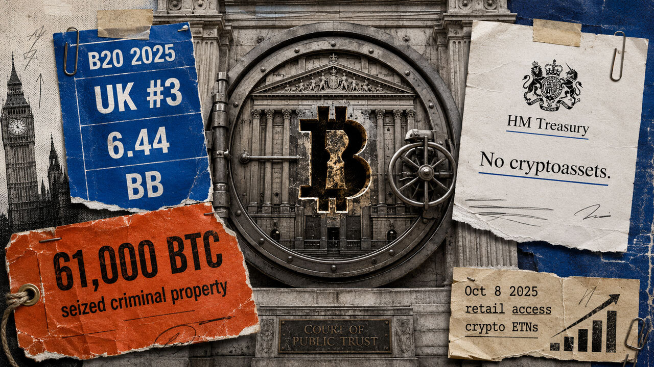 UK Ranks Third in Global Bitcoin Adoption