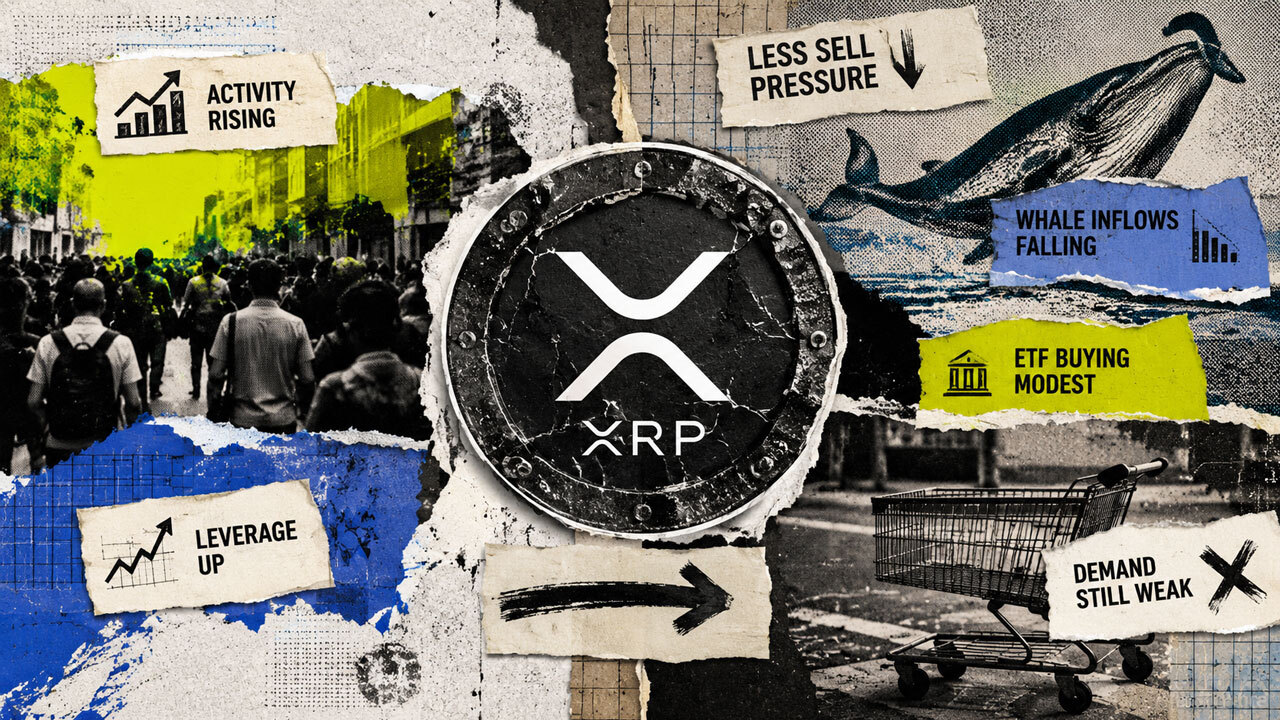 Record user activity and a collapse in whale selling should send XRP soaring, so why is it still pinned at $1?
