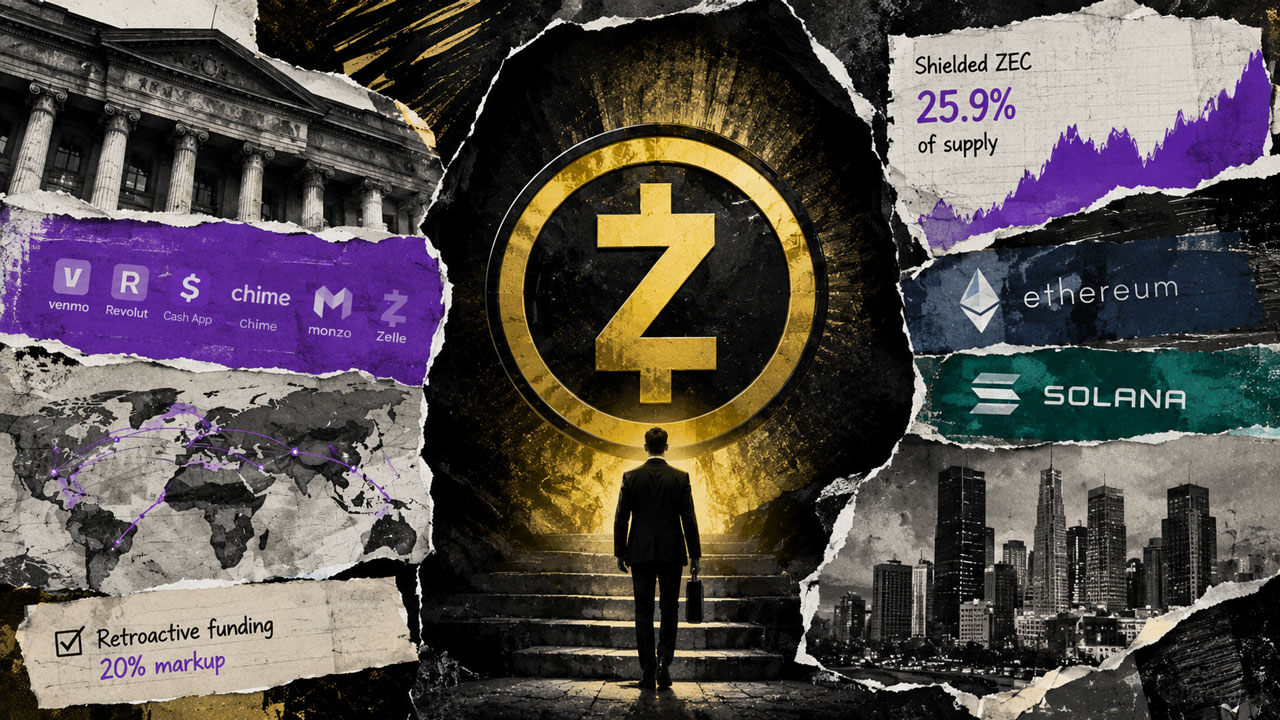 Zcash is borrowing crypto’s new institutional playbook as privacy goes mainstream