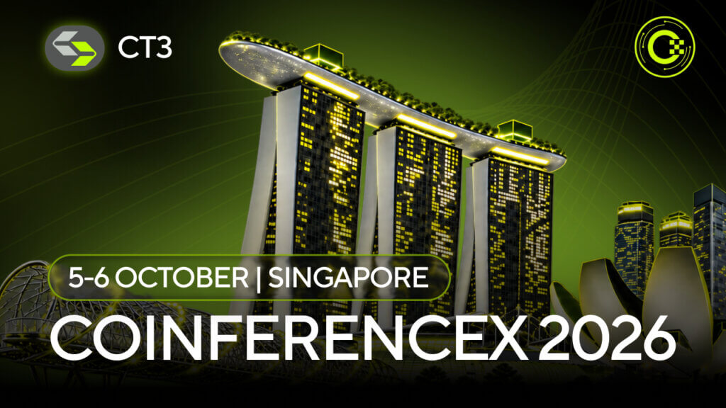 CT3 to Participate as Speaker at CoinFerenceX Singapore 2026