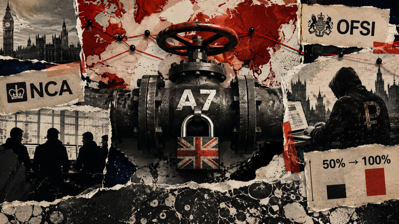 UK is hunting the $86 billion Russia-linked crypto pipeline as it moves to double sanctions fines