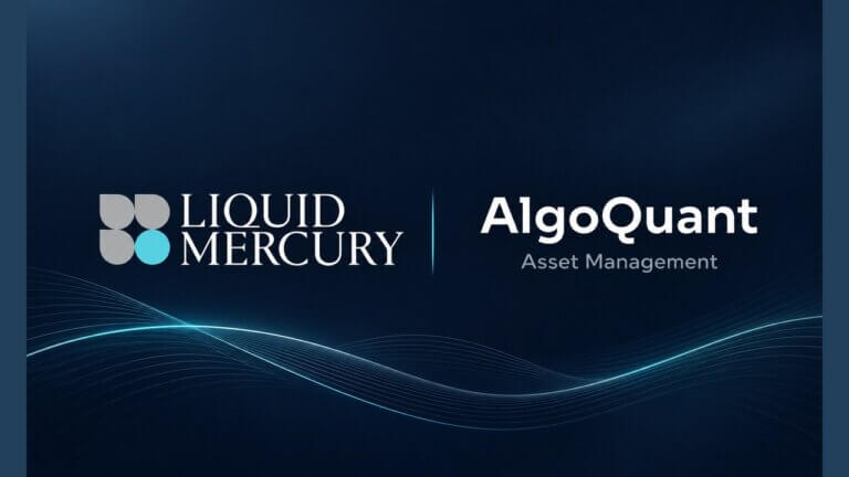 Liquid Mercury and AlgoQuant Asset Management logos