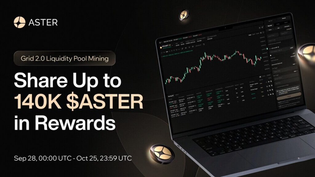 Aster Grid 2.0 Liquidity Pool Mining campaign