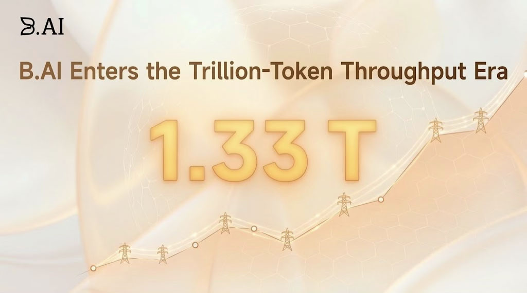 Cracking 1.33 Trillion Daily Tokens: B.AI Powers the “AI Grid” with Full-Stack Infrastructure to Fuel the Agentic Era